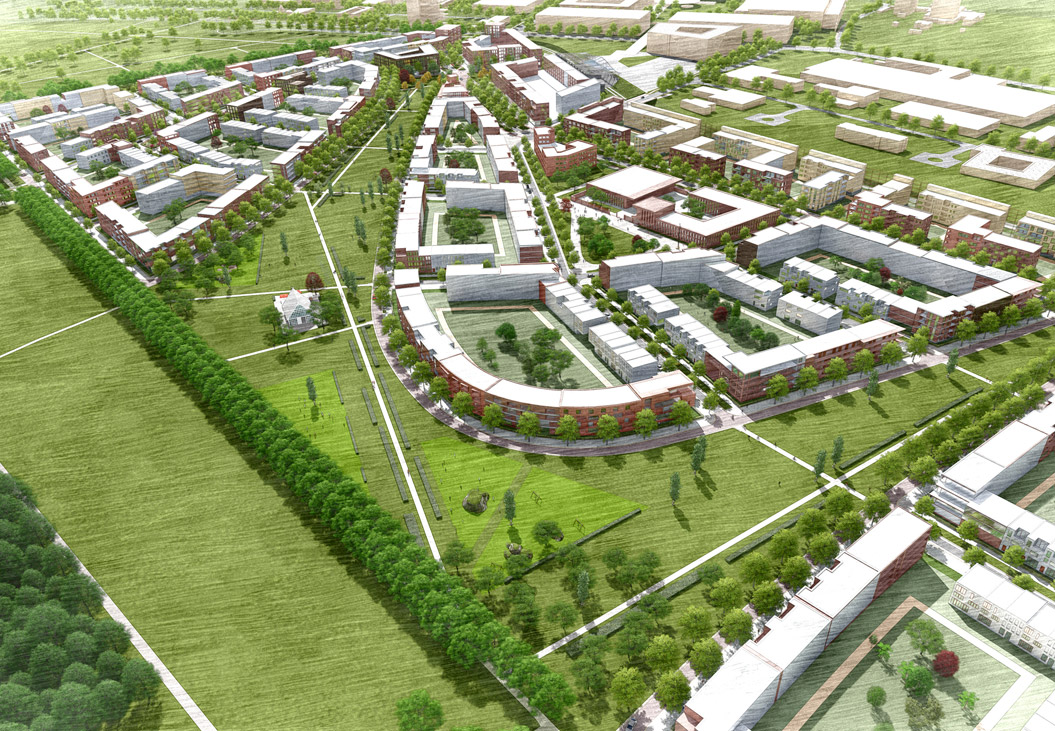 Modellfoto des geplanten Wohngebietes Kronsberg-Süd. Foto: HAZ.